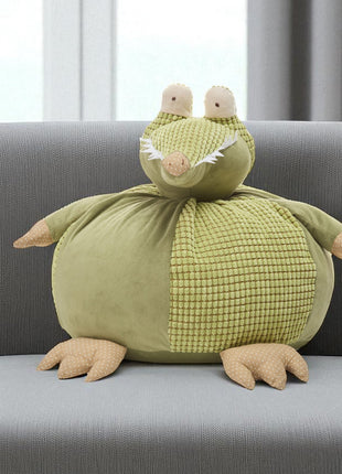 18" X 18" Green Novelty Throw Pillow