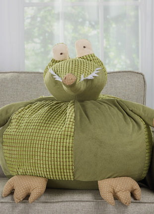 18" X 18" Green Novelty Throw Pillow