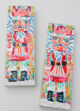 Dixon Nutcracker Decor Painting: 3x9