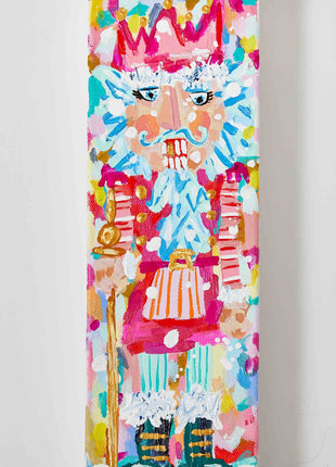 Dixon Nutcracker Decor Painting: 3x9