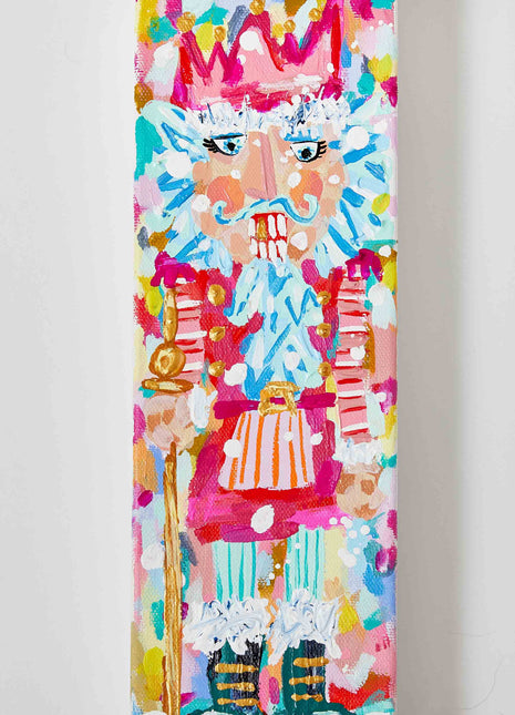 Dixon Nutcracker Decor Painting: 3x9