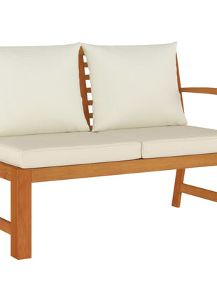 vidaXL 6 Piece Patio Dining Set with Cushions Solid Wood Acacia