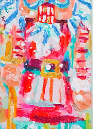 Dixon Nutcracker Decor Painting: 3x9