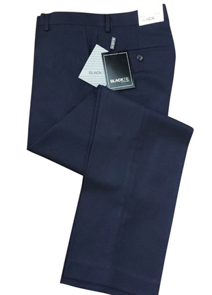 "Bradley" Midnight Navy Luxury Wool Blend Suit Pants