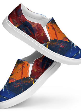Gianneli Colours Men’s Slip-on Canvas Shoes