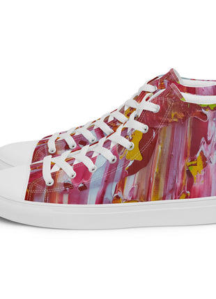 Gianneli Colours Handmade Women’s High Top Canvas Shoes