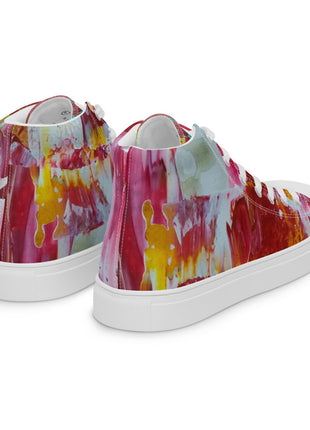 Gianneli Colours Handmade Women’s High Top Canvas Shoes