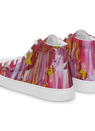 Gianneli Colours Handmade Women’s High Top Canvas Shoes