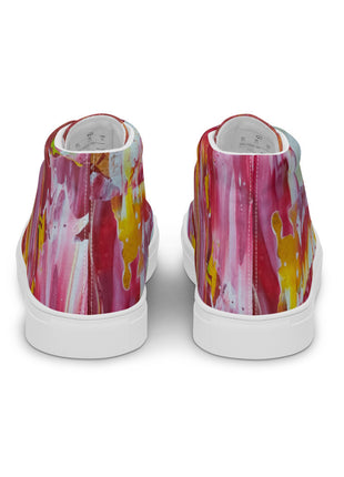 Gianneli Colours Handmade Women’s High Top Canvas Shoes