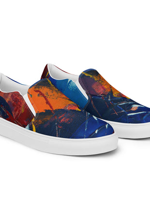 Gianneli Colours Men’s Slip-on Canvas Shoes