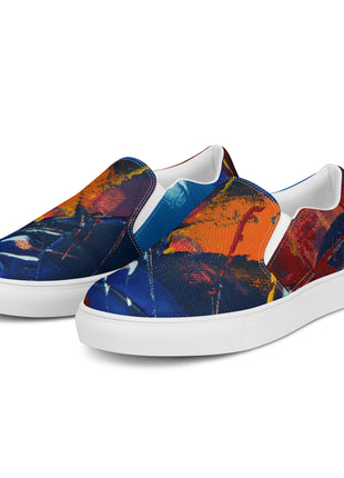 Gianneli Colours Men’s Slip-on Canvas Shoes