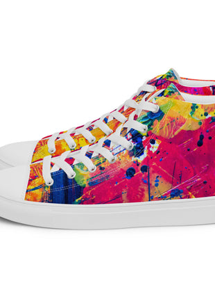 Gianneli Colours Handmade Women’s High Top Canvas Shoes