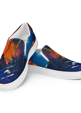 Gianneli Colours Men’s Slip-on Canvas Shoes