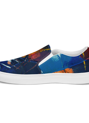 Gianneli Colours Men’s Slip-on Canvas Shoes