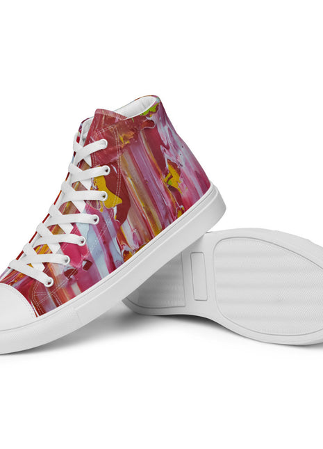 Gianneli Colours Handmade Women’s High Top Canvas Shoes