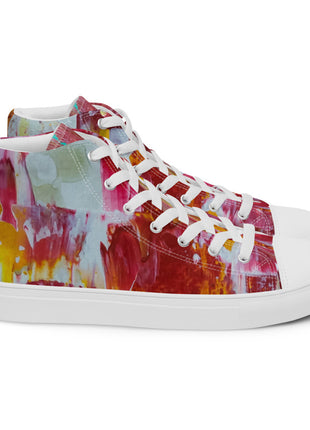 Gianneli Colours Handmade Women’s High Top Canvas Shoes